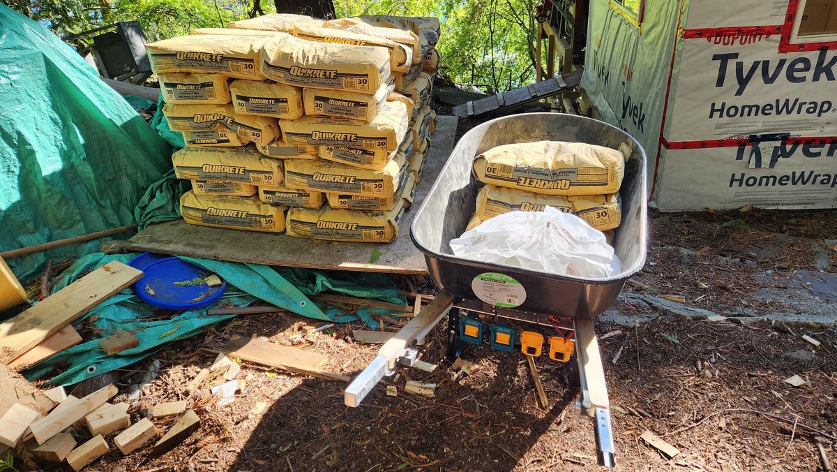 How much weight can an electric wheelbarrow carry?