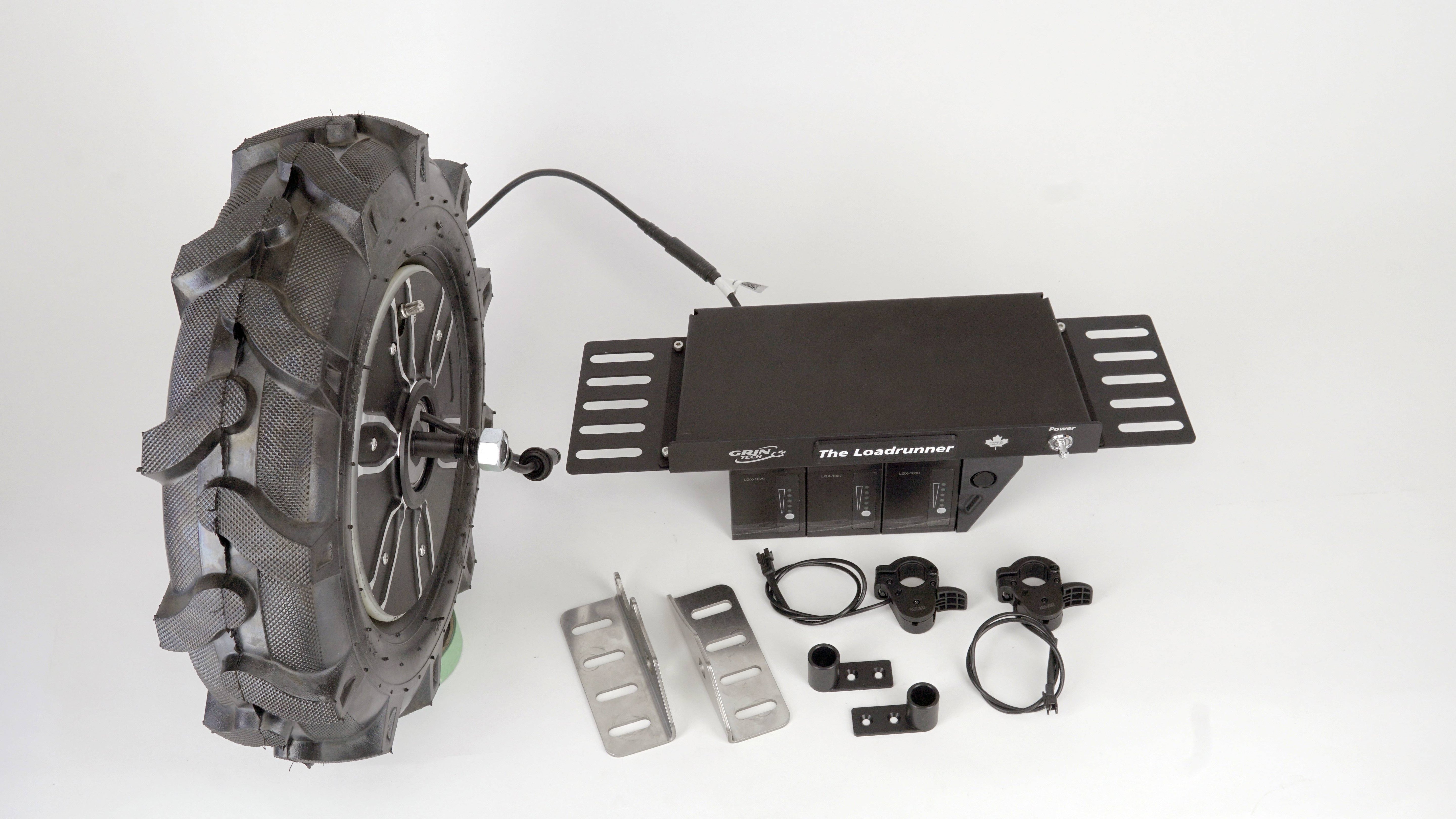 Loadrunner Electric Wheelbarrow Kit — 36V LiGo Batteries