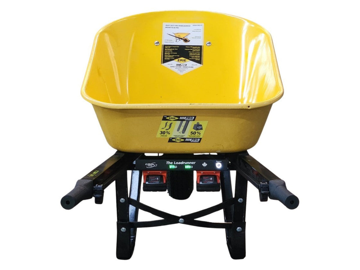 Loadrunner electric wheelbarrow kit for 18V power tool batteries