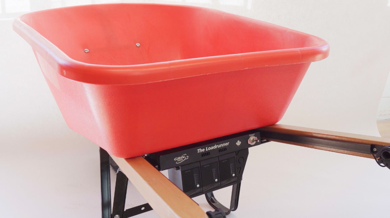 Loadrunner Electric Wheelbarrow Kit — 36V LiGo Batteries