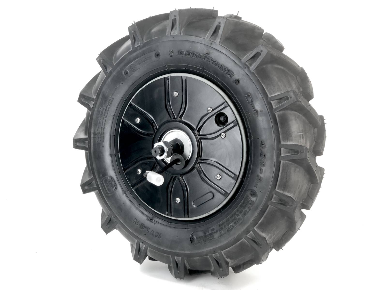Geared Wheelbarrow Motor with Agricultural Tire